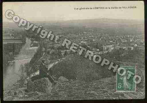 Ville de LEMPDES Carte postale ancienne