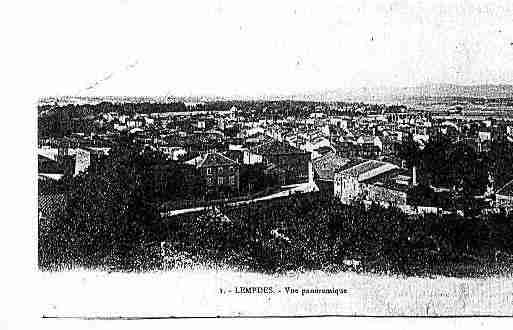 Ville de LEMPDES Carte postale ancienne