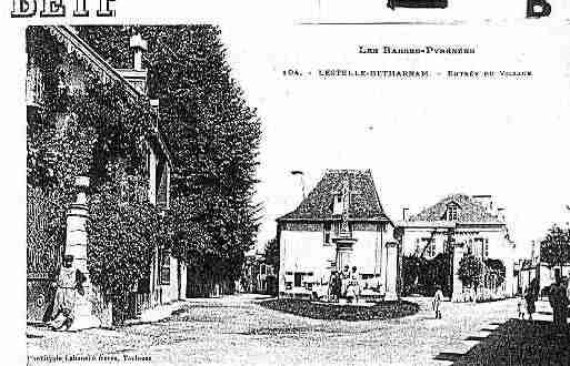 Ville de LESTELLEBETHARRAM Carte postale ancienne