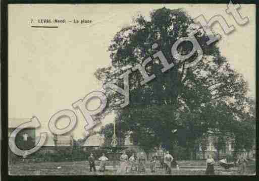 Ville de LEVAL Carte postale ancienne