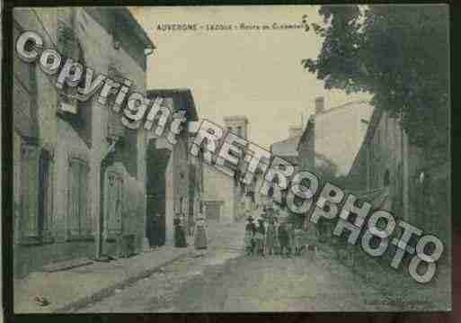 Ville de LEZOUX Carte postale ancienne