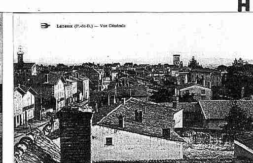 Ville de LEZOUX Carte postale ancienne