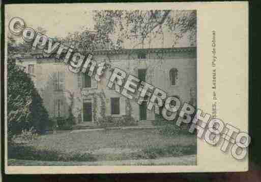 Ville de LEZOUX Carte postale ancienne