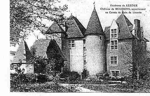 Ville de LEZOUX Carte postale ancienne
