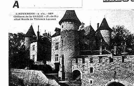 Ville de LEZOUX Carte postale ancienne