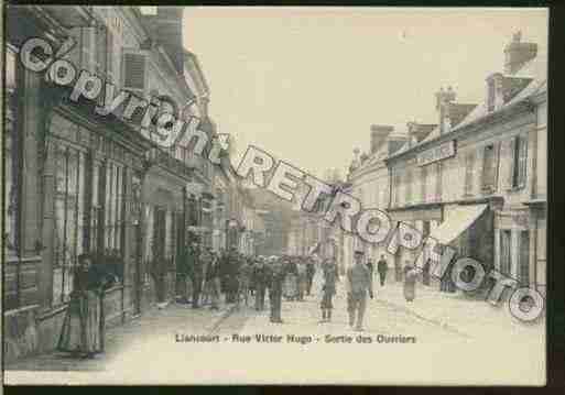 Ville de LIANCOURT Carte postale ancienne