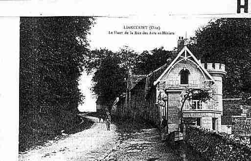 Ville de LIANCOURT Carte postale ancienne