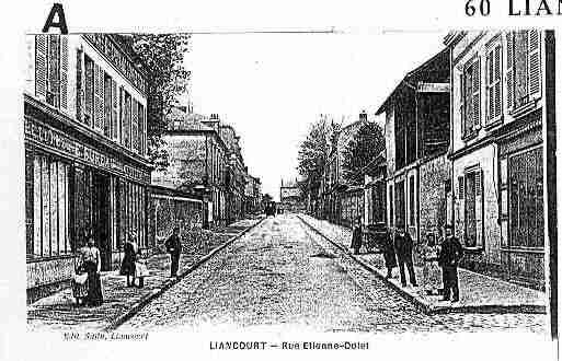 Ville de LIANCOURT Carte postale ancienne