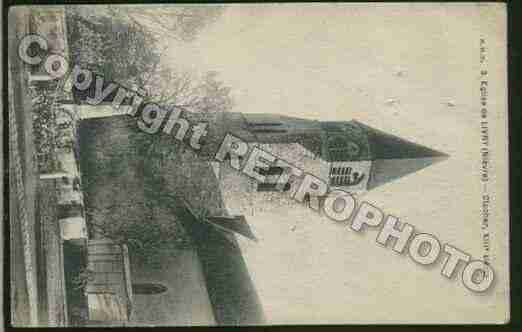 Ville de LIVRY Carte postale ancienne