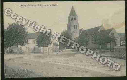 Ville de LIVRY Carte postale ancienne