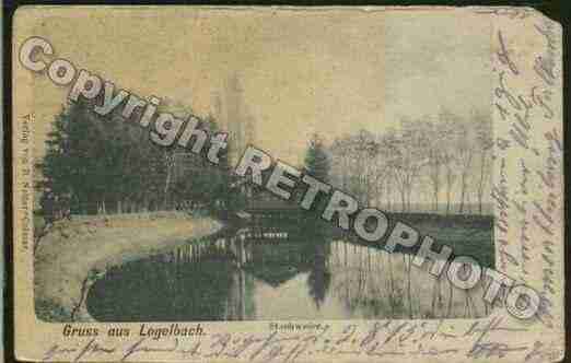 Ville de LOGELBACH Carte postale ancienne