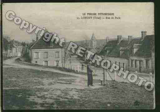 Ville de LONGNYAUPERCHE Carte postale ancienne