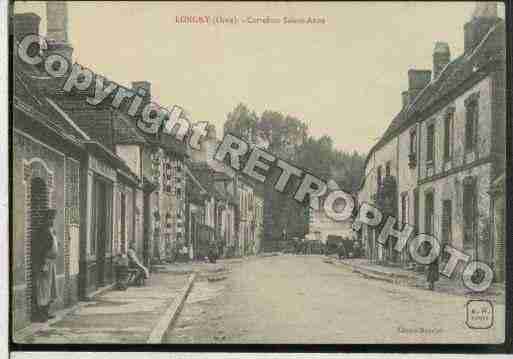 Ville de LONGNYAUPERCHE Carte postale ancienne