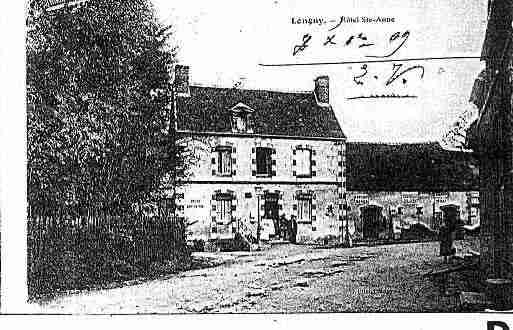 Ville de LONGNYAUPERCHE Carte postale ancienne