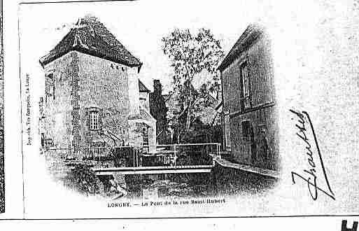 Ville de LONGNYAUPERCHE Carte postale ancienne