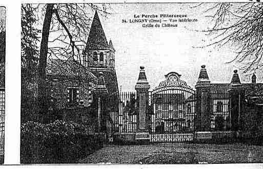 Ville de LONGNYAUPERCHE Carte postale ancienne