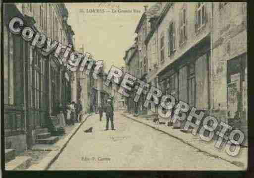 Ville de LORMES Carte postale ancienne