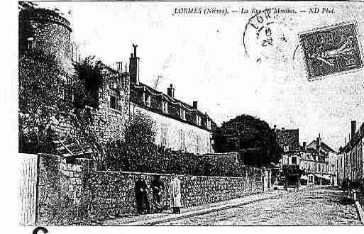 Ville de LORMES Carte postale ancienne Ville de LORMES Carte postale ancienne