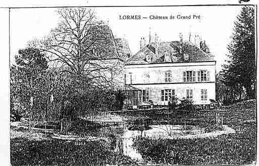 Ville de LORMES Carte postale ancienne