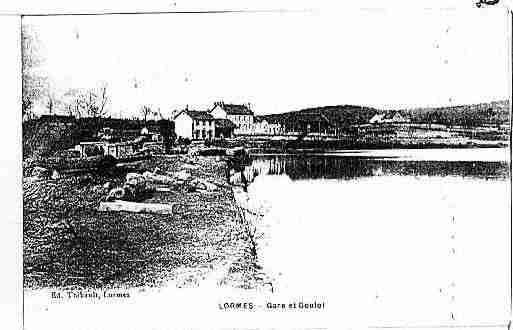 Ville de LORMES Carte postale ancienne