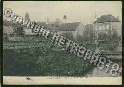 Ville de LORMES Carte postale ancienne