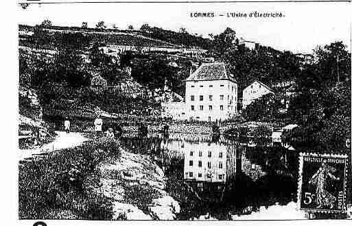 Ville de LORMES Carte postale ancienne
