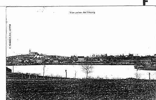 Ville de LORMES Carte postale ancienne