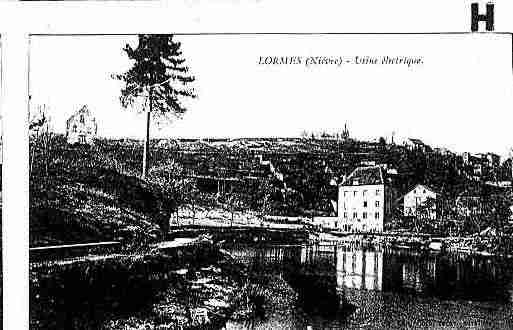 Ville de LORMES Carte postale ancienne