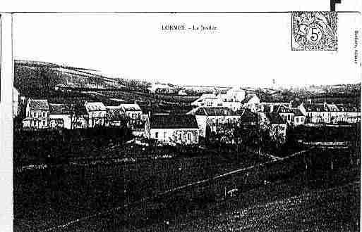 Ville de LORMES Carte postale ancienne