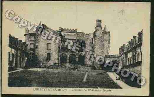 Ville de LOUBEYRAT Carte postale ancienne