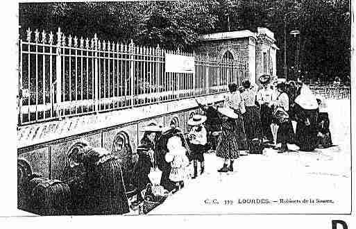 Ville de LOURDES Carte postale ancienne