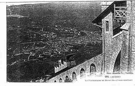 Ville de LOURDES Carte postale ancienne
