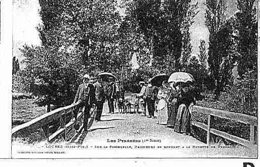 Ville de LOURESBAROUSSE Carte postale ancienne