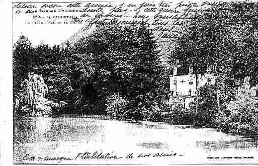 Ville de LURBESAINTCHRISTAU Carte postale ancienne