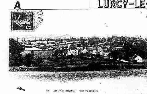 Ville de LURCYLEBOURG Carte postale ancienne