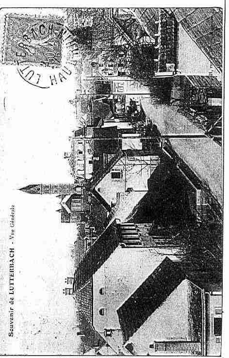 Ville de LUTTERBACH Carte postale ancienne