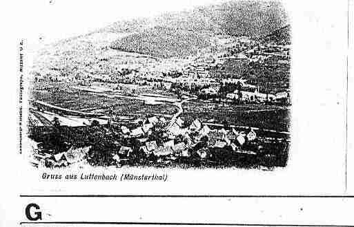 Ville de LUTTERBACH Carte postale ancienne