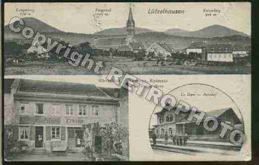 Ville de LUTZELHOUSE Carte postale ancienne