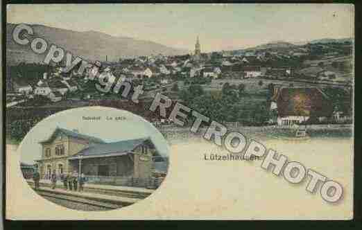 Ville de LUTZELHOUSE Carte postale ancienne