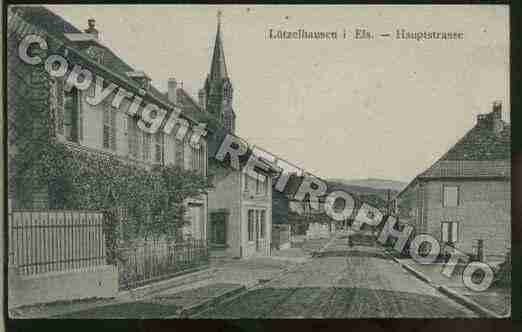 Ville de LUTZELHOUSE Carte postale ancienne