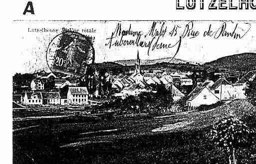 Ville de LUTZELHOUSE Carte postale ancienne