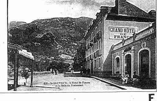 Ville de LUZ Carte postale ancienne