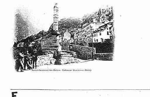 Ville de LUZ Carte postale ancienne