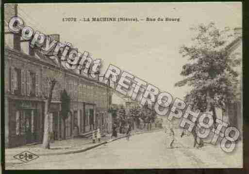 Ville de MACHINE(LA) Carte postale ancienne