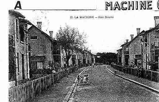 Ville de MACHINE(LA) Carte postale ancienne