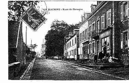 Ville de MACHINE(LA) Carte postale ancienne