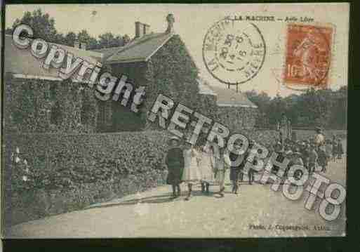 Ville de MACHINE(LA) Carte postale ancienne