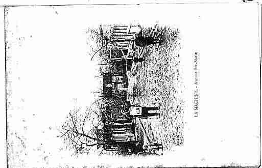 Ville de MACHINE(LA) Carte postale ancienne