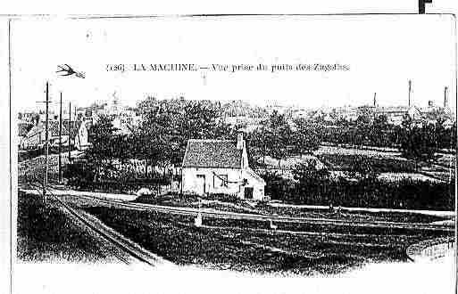 Ville de MACHINE(LA) Carte postale ancienne