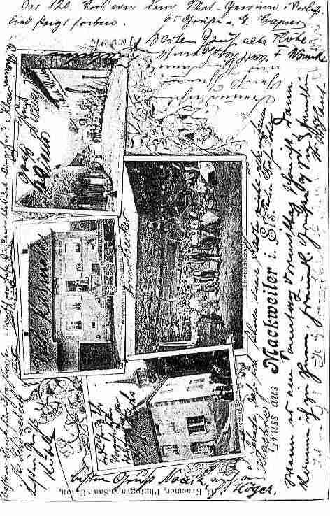 Ville de MACKWILLER Carte postale ancienne